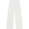 New X V&A Casual Pants Women's Cloud White F11W418601F-WT