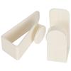 2Pcs Hook Thickened Door Hanger Free Perforated Shelf Bed Barb Object Hanging Tool White