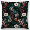 Latest Gorgeous Floral Night Forest Garden Print Throw Pillow Case Home Decor Cushion Covers / Cushion Cover Hogar