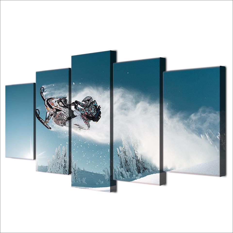 HD напечатанный лыжный ду лыжный ду фрирайд Картина на холсте украшение комнаты печать плакат изображение холст