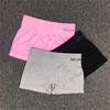 Solid Color Seamless High Waist Elastic Tight-Fitting Safety Pants