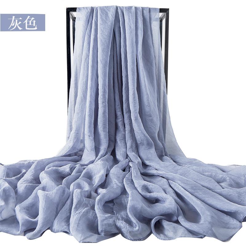 Spring/Summer New Women'S Silk Scarf 150*230 /150*300 Cm Simulated Silk Twill Square Scarf Fashion Printed Large Square Scarf Professional Scarf