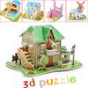 3D Puzzle Kids Toys Children's Creative DIY Paper Toy Puzzle or Puzzle Intelligence Building Blocks