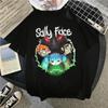 Men T Shirt Sally Face Print Regular Short Sleeve T-shirts Female Harajuku Summer Fashion Casual Short-sleeve Clothing Tops Tees