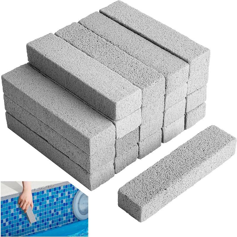1/3/6 Pcs Pool Pumice Pool Cleaning Blocks Swimming Pumice Pool Tile Stone for Pool and Spa Tile, Grout and Concrete Cleaning