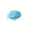 5pcs Shell-Shaped Plastic Candy Boxes - Perfect for Baby Showers, Weddings, Mermaid Birthday Parties, and Favors
