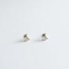 DOL Silver 925 Heart Shell Earring