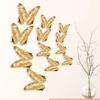 12 Pcs/Set 3D Wall Stickers Hollow Butterfly for Kids Rooms Home Wall Decor DIY Mariposas Fridge Stickers Room Decoration