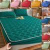 Thicken Bedspread Linens Bed Mattress Cover Non-slip Bed Prottector Cover with All-around Elastic Bedsheet Fitted Sheet No Pillowcase