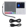 2.4 Inch LCD Screen DAB FM Radio with Digital Tuner Preset Clock Recorder AUX Input USB Micro