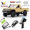 MN82 Toyota Licensed RC Off-Road Pickup Truck – 4WD Remote Control Rock Crawler