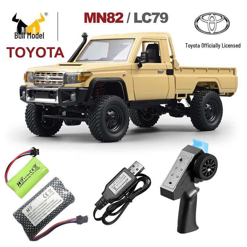 MN82 Toyota Licensed RC Off-Road Pickup Truck – 4WD Remote Control Rock Crawler