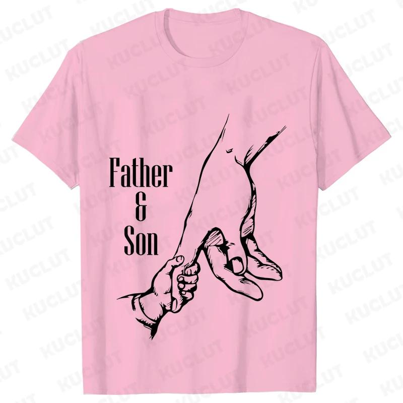 Fathers and Son Tshirts Dad Fun Gift Novelty TShirts Birthday Mens T Shirt for Dad From Son Daughter Tshirts Short Sleeve Tops