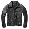 Men Cowhide Coat Vintage Men Leather Jacket Genuine Leather Clothes Men 'S Winter Jacket Motorcycle Biker Jackets