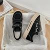Woman Footwear Black High On Platform Casual Light Canvas Shoes for Women Offers Designer Luxury Comfortable and Elegant New In