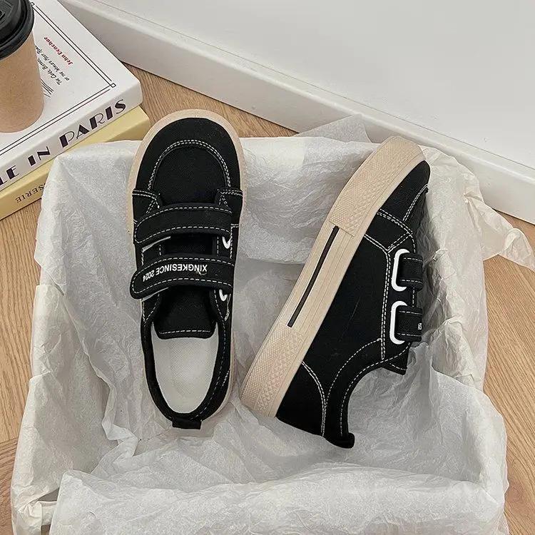 Woman Footwear Black High On Platform Casual Light Canvas Shoes for Women Offers Designer Luxury Comfortable and Elegant New In