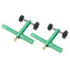 2Pcs Bench Dog Clamp 34in 19mm Quick Release Fast Acting Hold Down All Metal Woodworking Tools