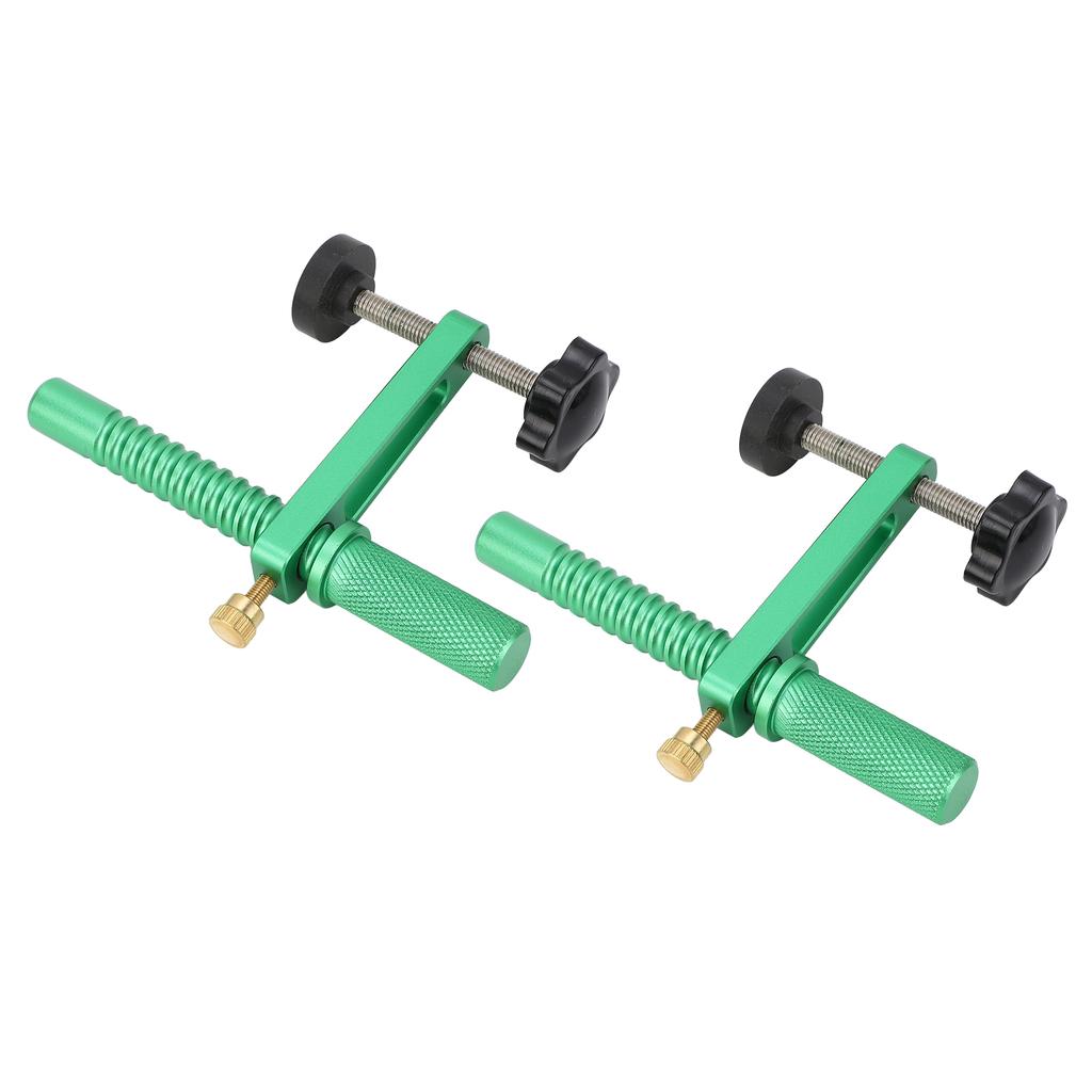 2Pcs Bench Dog Clamp 34in 19mm Quick Release Fast Acting Hold Down All Metal Woodworking Tools