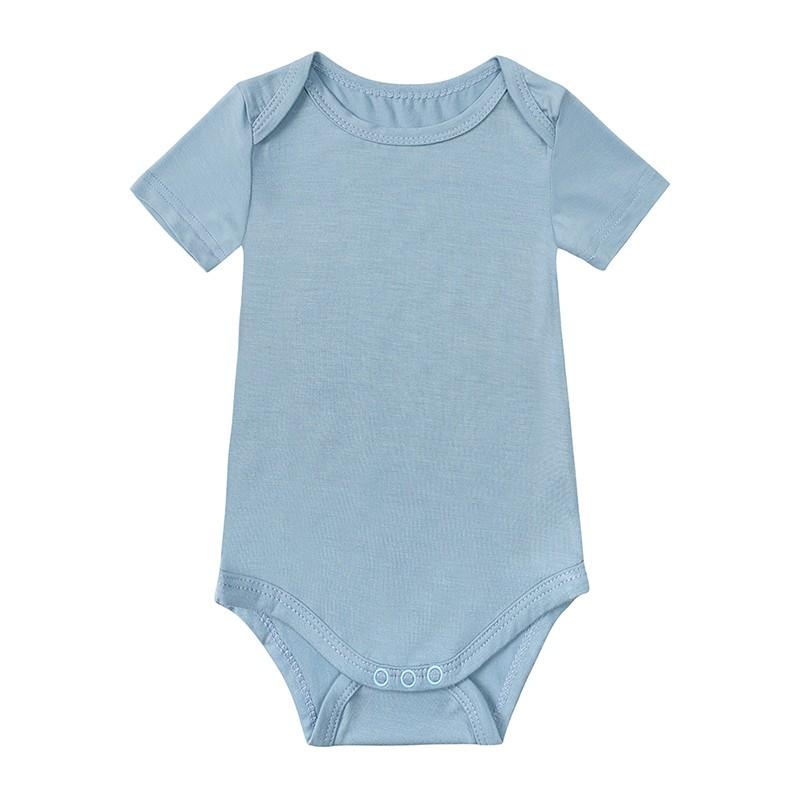 Newborn Summer Romper - Short Sleeve Baby Onesie