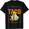 Taco Trump Always Chickens Out Funny Trendy Chicken Taco Unisex T-Shirt