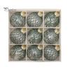 9 Pcs Christmas Ball Ornaments Shatterproof Christmas Decorative Balls Reusable Festival Hanging Ornaments for Christmas Tree Home Parties