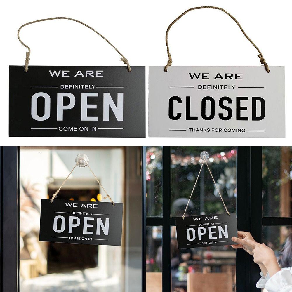 Double Sided Hotel Bulletin Board Reminder Signs Door Hanger Door Sign  Fitting Room