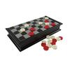 Checkers Red And White Pieces 100 High Quality Magnetic Folding Board 25*25Cm Board 40 Checkers Pieces Entertainment Game