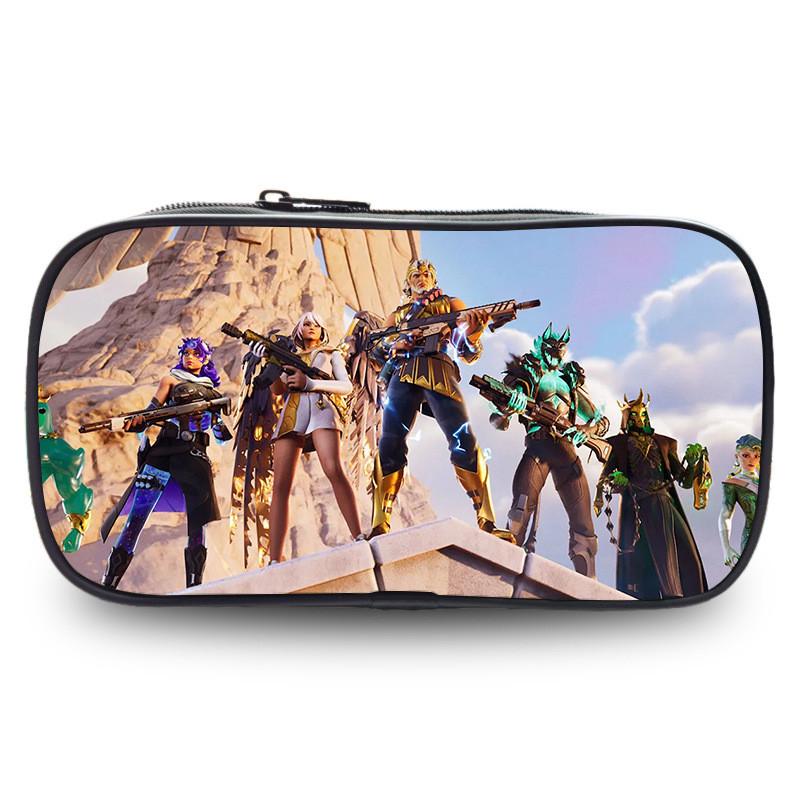 Pen Night Fortress Case Large Capacity Double Layered Design Patterns Diverse