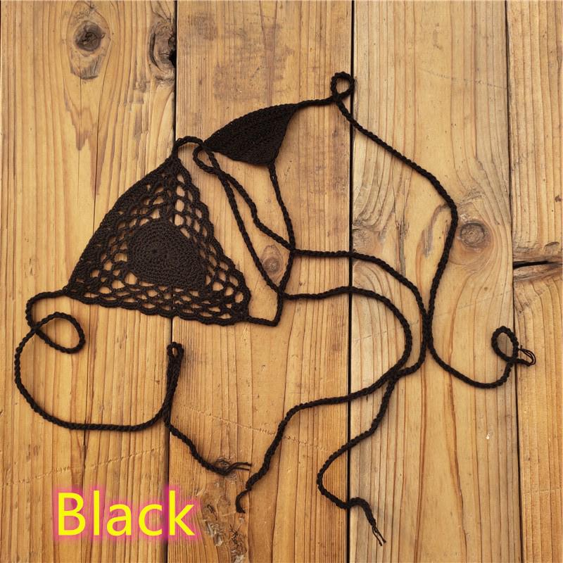 Handmade Crochet Bikini Micro Briefs, 13 Colors - Sexy European American Style, All-Cotton Mini Swim Briefs.