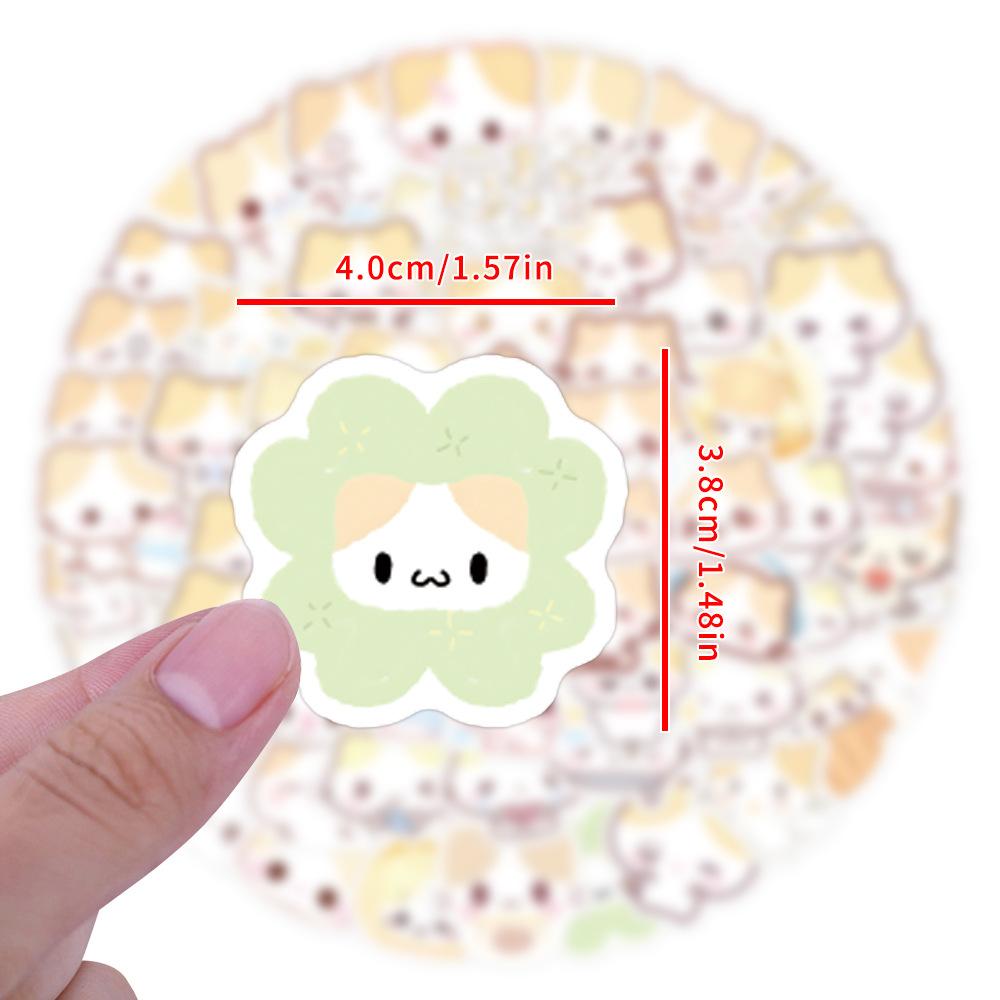 105 New Style Cotton Candy Cat Graffiti Stickers Decorate Refrigerator Skateboard Water Cup DIY Personality Stickers