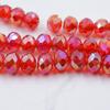Dark Red Series Shining Multicolor 4/6mm Crystal Beads Rondelle Shape Jewelry Findings Earring Glass Quartz Charms Bracelet Accessories