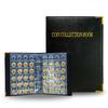 Coin Collection Booklet 120 Large Compartment 240 Small Compartments Copper Coins Commemorative Coins Binder Collection