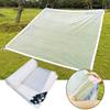 Transparent Outdoor Tarpaulin 0.1mm PE Rainproof Garden Plant Cover Gazebo Pergola Canopy Dog Pet Window Windproof Awning