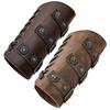 Adult Cycling Wrist Guard Cosplay Retro Wristband Wear Resistant Adjustable Lace-Up Gauntlets Wrist Bracer