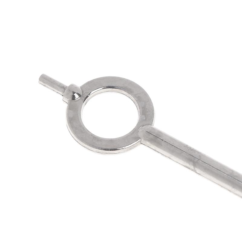 1 Pcs American Style Universal Flat Key Blank Special Key Handcuff Lock Key Zinc Alloy Keychain