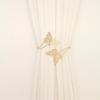 Metal Butterfly Curtain Strap Beautiful Curtain Clip Tie Back Buckle Clip Exquisite Light Luxury Curtain Holder Curtain Binding