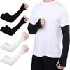 Exposed Thumb Sportswear Basketball Running Sun Protection Arm Cover Arm Sleeves Outdoor Sport