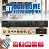 Bluetooth 298BT Power Amplifier LCD Display Stage Audio HiFi 800W 220V 50Hz 5CH Home Theatre FM Radio Support SD/USB