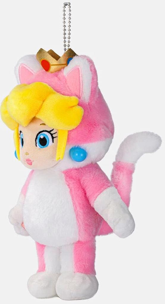 Super Mario Mascot Ball Chain Plush Toy Cat Peach Nintendo Tokyo Limited Goods