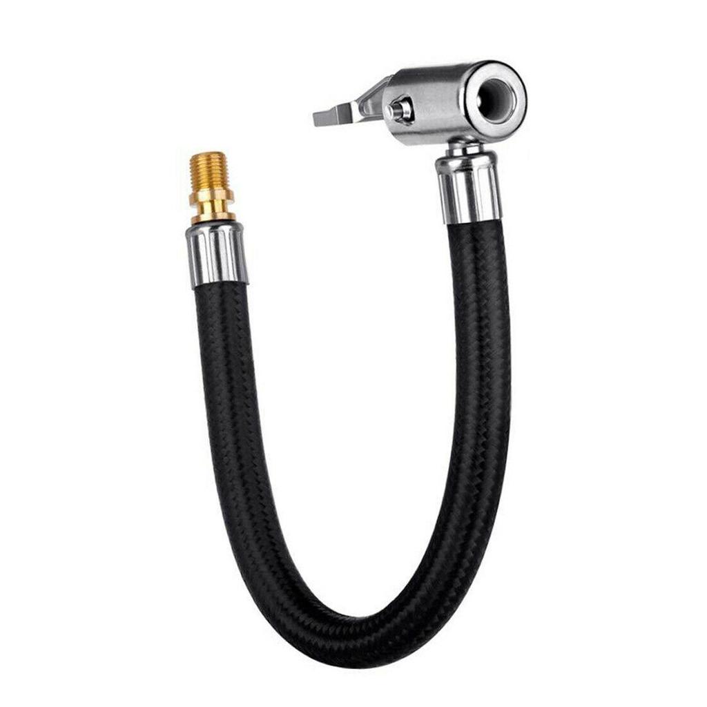 10cm Car Tire Inflator Hose Inflatable Air Pump Extension Air Connection Locking Tyre Twist Tube Adapter Chuck Q2i6