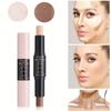 Dual-Ended Contour Stick Double End Stick Matte Nose Shadow Profile Highlight And Highlight Dual Purpose Shadow Pen
