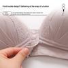 Large Size Without Steel Ring Breastfeeding Mom Push Up Beautiful Back Underwear Thin Section Breathable Adjustable Ladies Bra