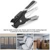 Supermarket Packaging Hog Ring Pliers C Type Nail Sealing Pliers Animal Cage Clamp