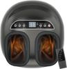 Foot Massager with Heat Kneading Vibration Compression Pause Function,Shiatsu Feet Massager for Plantar Fasciitis Neuropathy