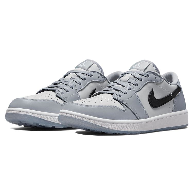 Air Jordan 1 Low Golf Wolf Grey Unisex Sneakers Photon-Dust White Black DD9315-002