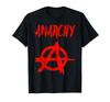Anarchy Anarchist Symbol Red T-Shirt