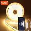 Tuya Smart Life COB LED Strip Indoor Lamp 320LEDs/m Flexible Tape Ribbon 3000-6500K RA90 Led Lights Work With Alexa Google Home