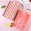 Colorful Round Ice Mould Ice Cube Tray Cube Maker PP Plastic Mold Forms Food Grade Mold Kitchen Gadgets DIY Ice Cream Mould