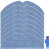 QAQGEAR Compatible for Roborock S8 S7 S7Plus S7 MaxV S7 MaxV MaxV Ultra S7 Pro Ultra T7 8 Replacement Mop Cloths Microfiber Soft Pads for Robot Vacuum