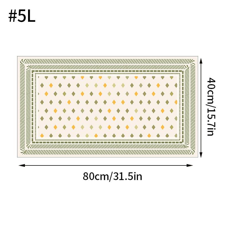 Simple Bath Mat  Bathroom Absorbent Floor Mats  U-shaped Toilet Foot Pad Non-Slip Floor Door Mat Bathtub Side Carpet Shower Rug